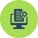 Digital document processing illustration