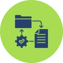 Data transfer process illustration